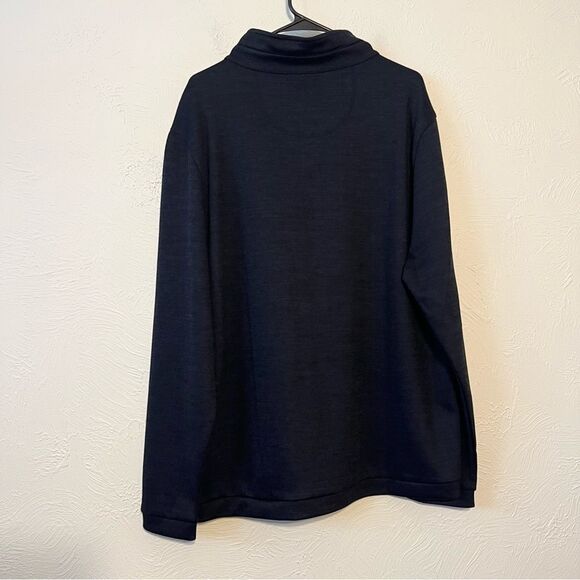 Carbon 2 Cobalt Mens 3 Button Long Sleeve Pullover Sweater Sz XL Blue - Picture 2 of 5